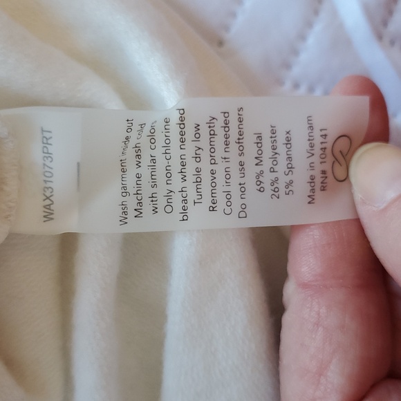 Calia by Carrie Pink and White Ombre Shirt, Size S - Picture 7 of 8